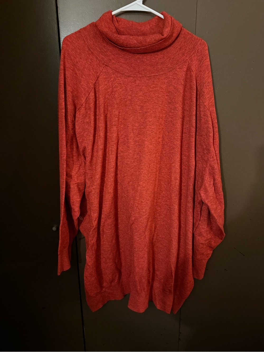 jcpenney Burnt Red Cowl Neck Sweater